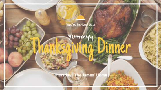 Thanksgiving Dinner Invite GIF Template Thumb